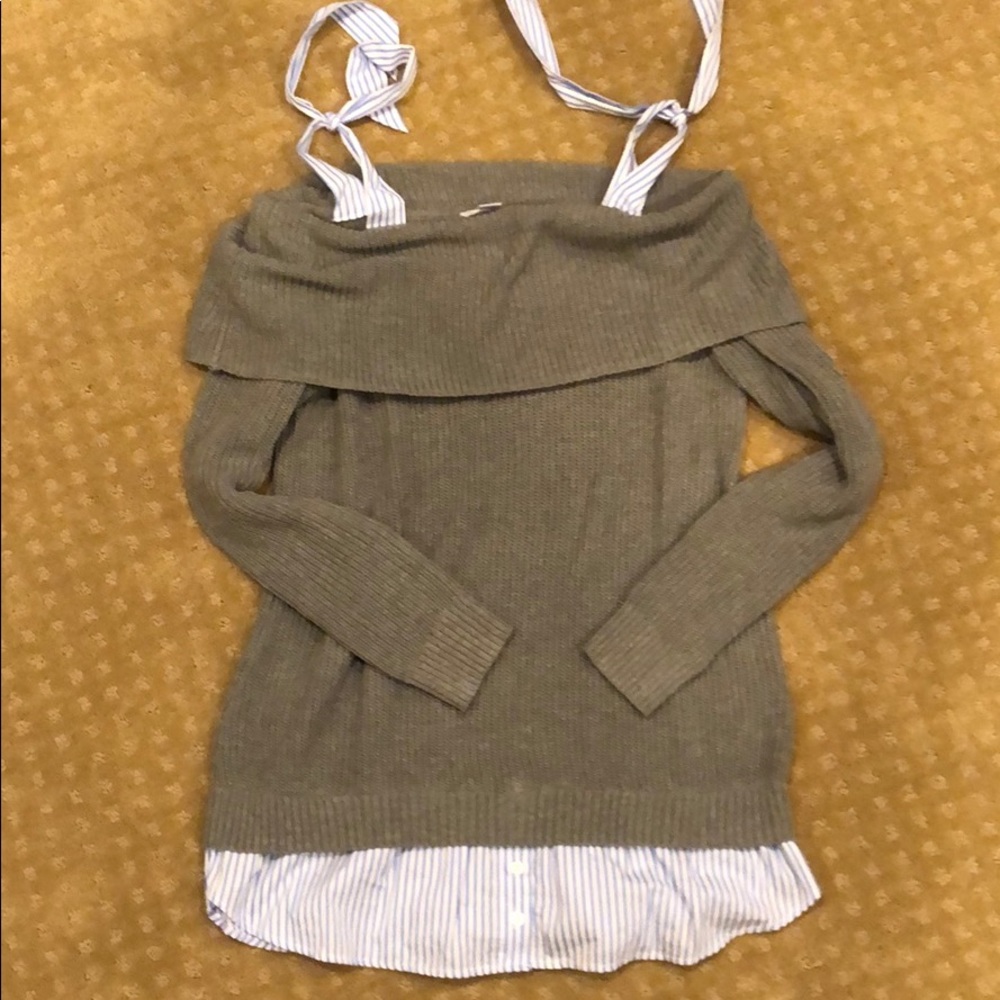 Motherhood maternity long sleeve sweater